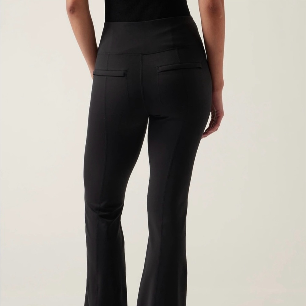 Athleta Delancey Flare Pants Black Large
